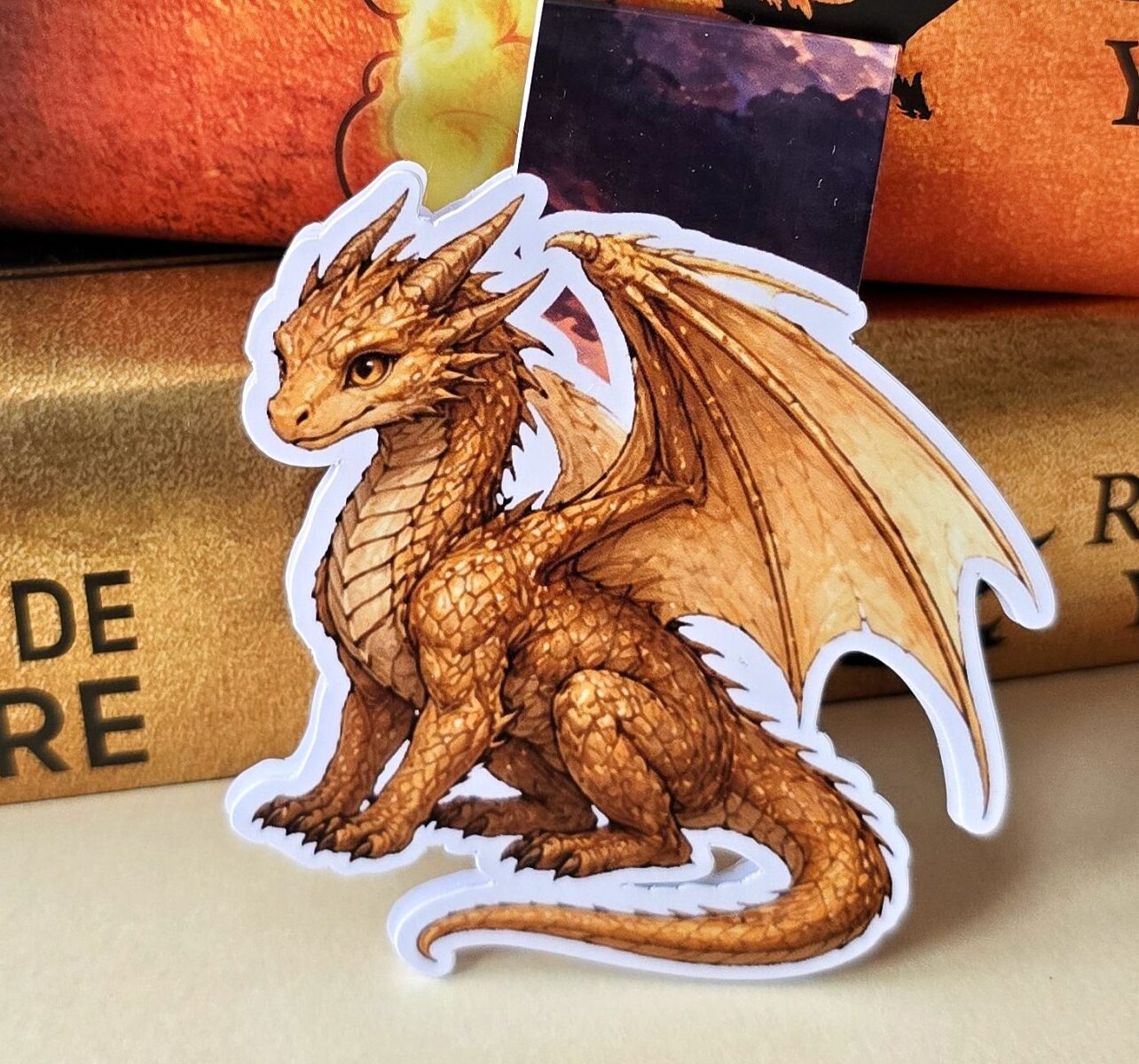 Marcapáginas de fantasía y dragones
