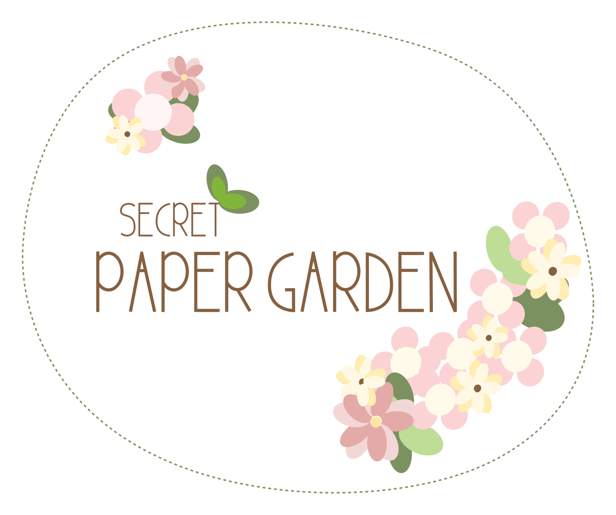 logo secret paper garden