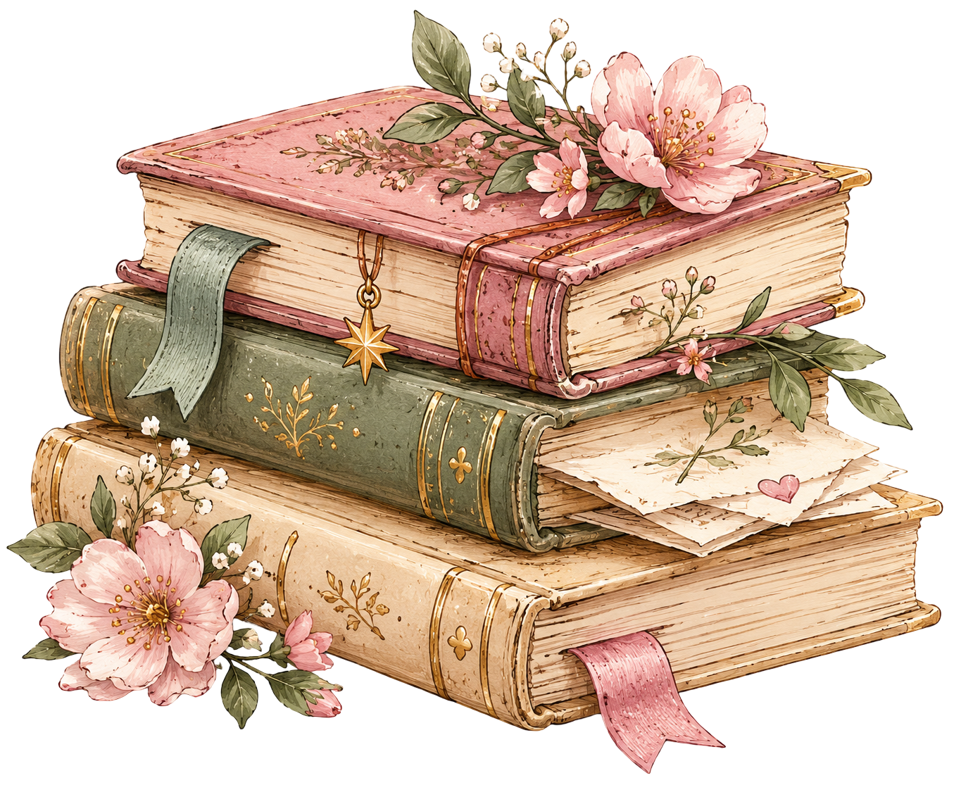 Pilas de libros