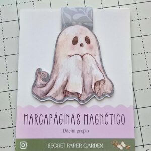 Marcapáginas Fantasgato y libros otoño