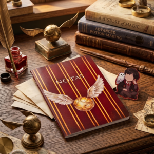 cuaderno A6 Harry Potter Snitch dorada